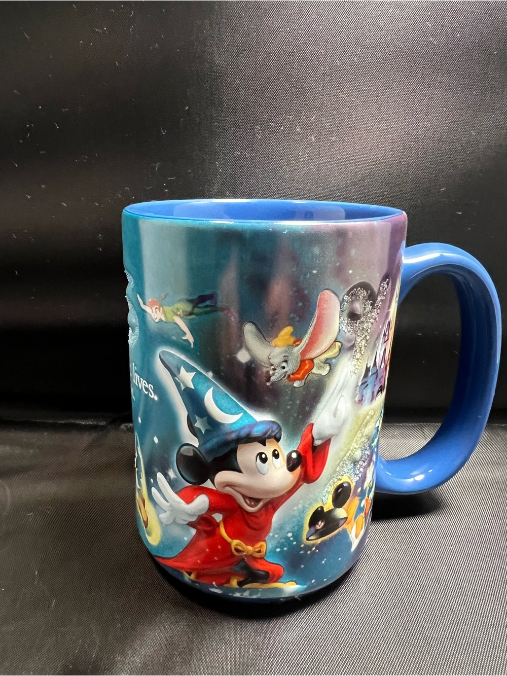 Walt Disney World “Where Magic Lives” 3D Sorcerer Mickey Mug – Disney Parks